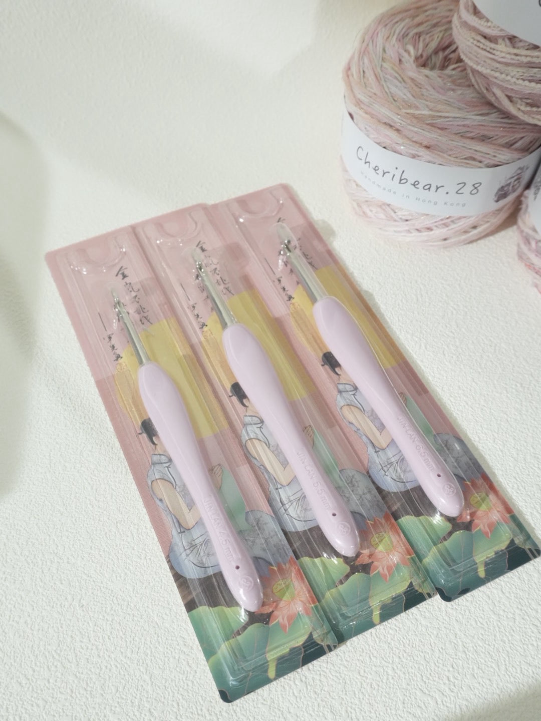 金嵐樹枝軟柄鈎針 (Jinlan Branch-shaped Soft Grip Crochet Hook) 請注意發貨安排 Please note the shipping arrangements